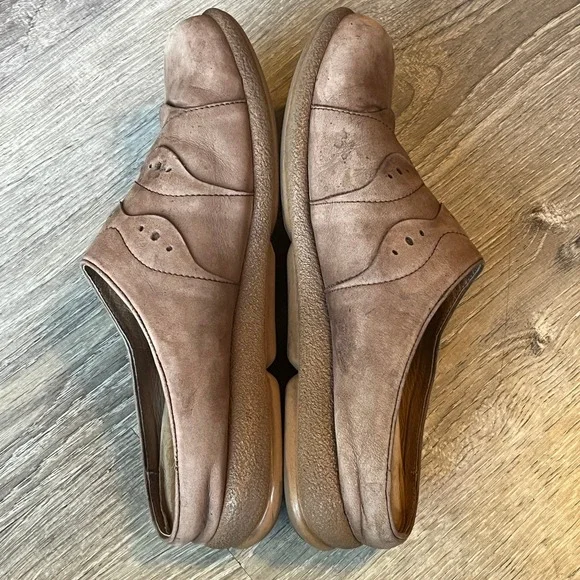 Dansko Glenna Clogs Mules Brown Leather Womens‎ 9.5-10 EU 40 - Picture 4 of 8